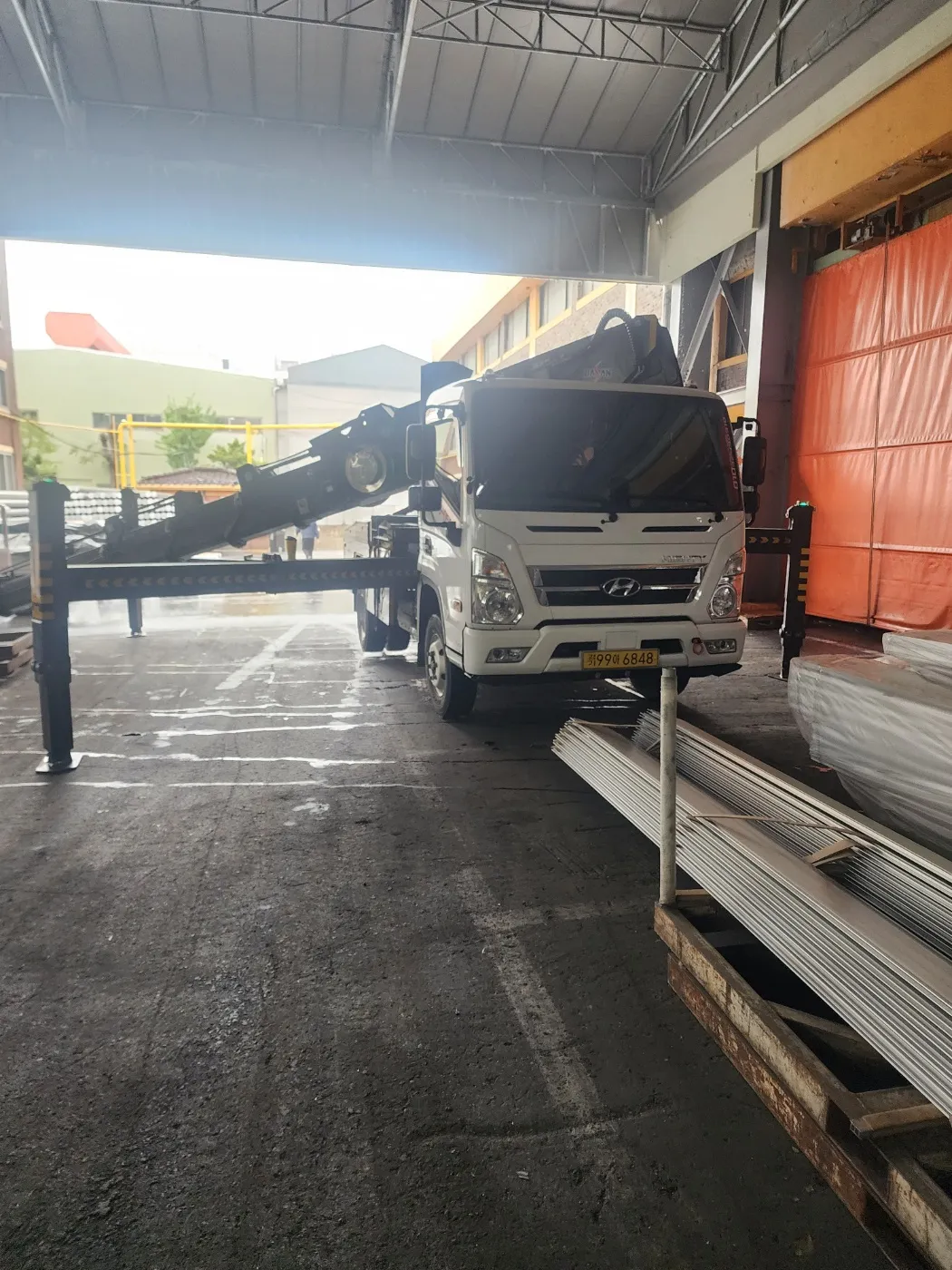 천안 스카이차 고소작업 현장 7